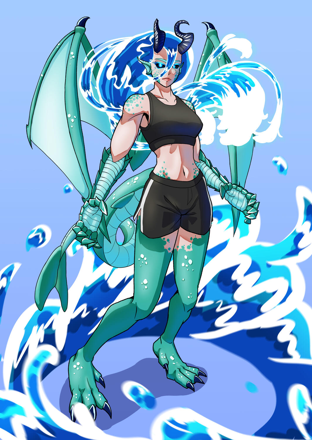 Ocea Dragon form